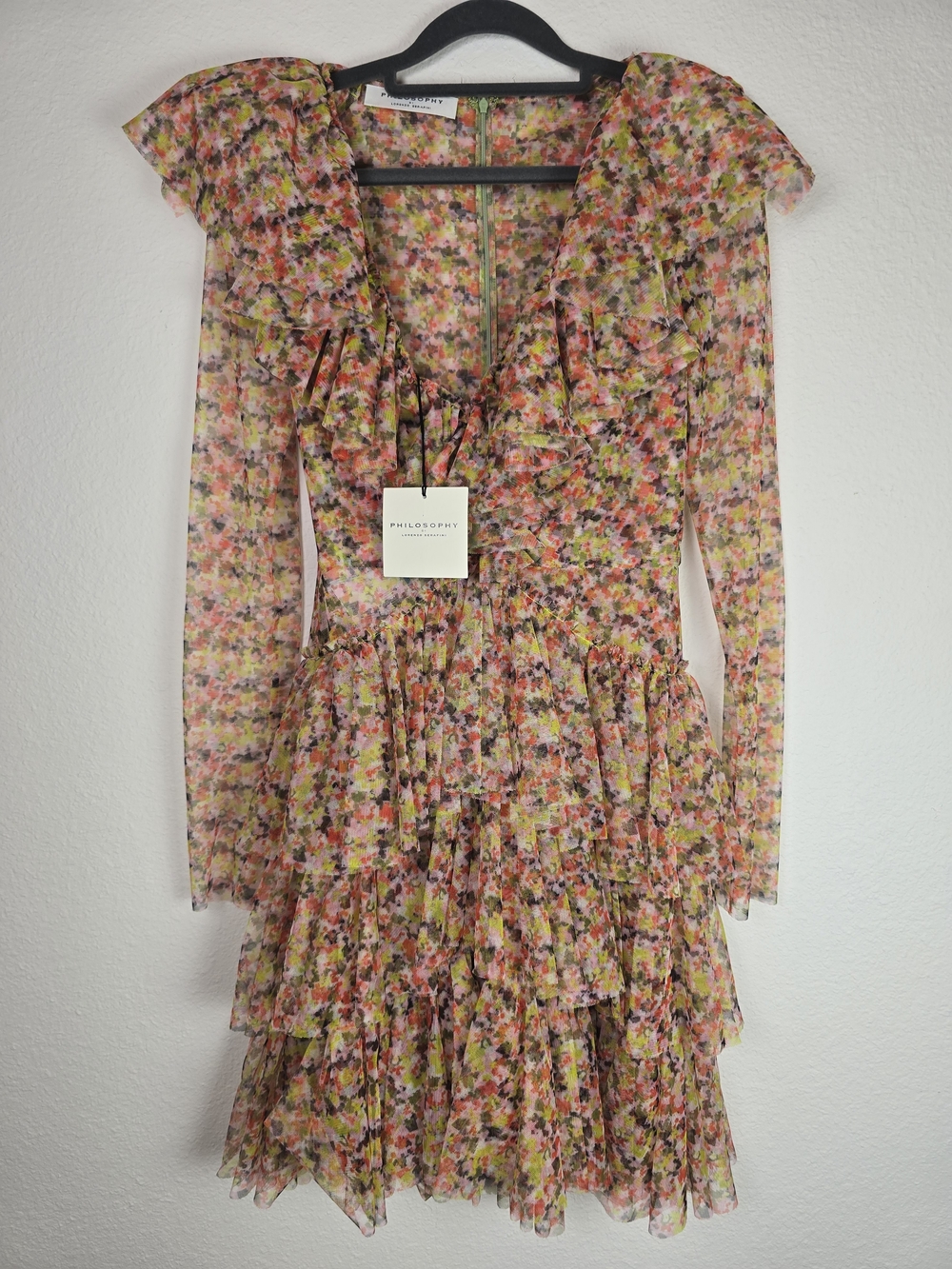 Philosophy di Lorenzo Serafini Floral Print Dress